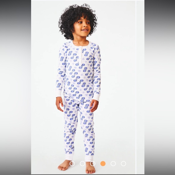 Roller Rabbit Other - Roller Rabbit White and Blue Whale Pajama Set
